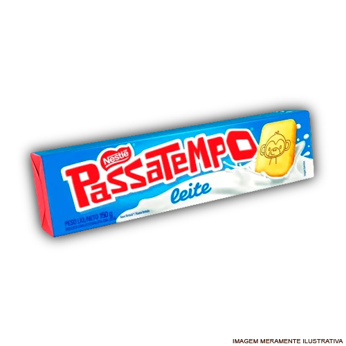 Biscoito Nestlé Passatempo ao Leite 150g