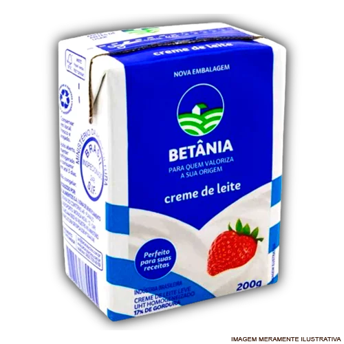 Creme de leite Betânea 200g